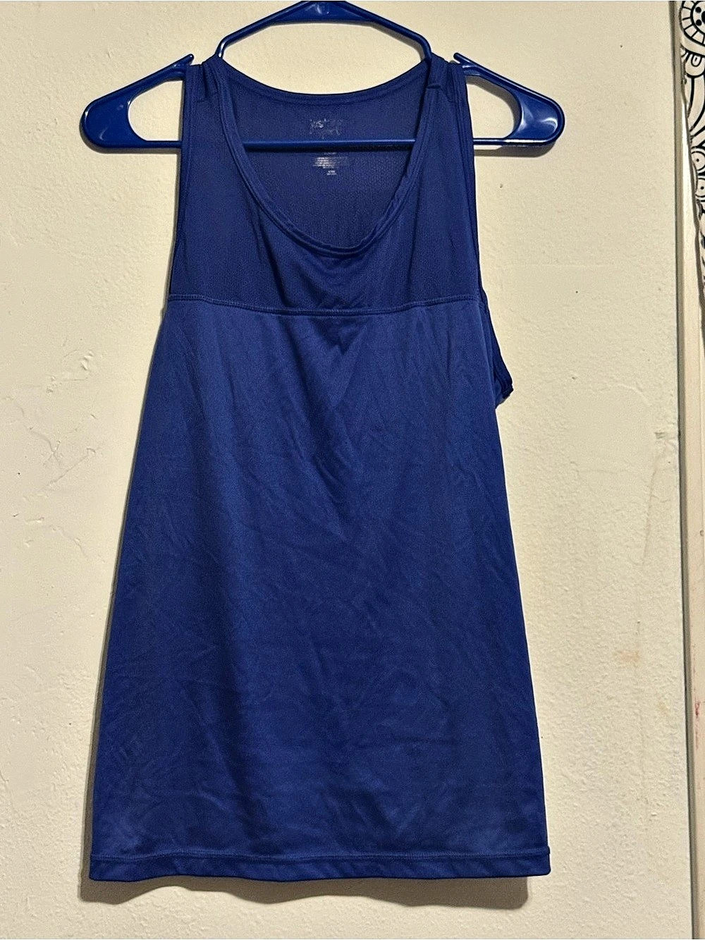 Just Sport Women's Blue Athletic Dress Size XL